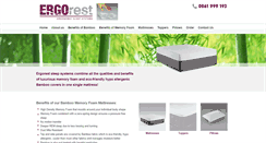 Desktop Screenshot of ergorest.co.za
